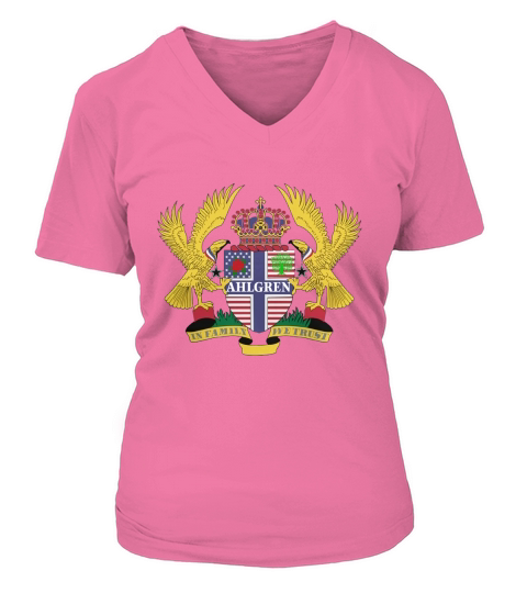 Ahlgren Family Crest For American People - Ahlgren Family T-Shirt, Hoodie, Sweatshirt V-neck T-Shirt Woman