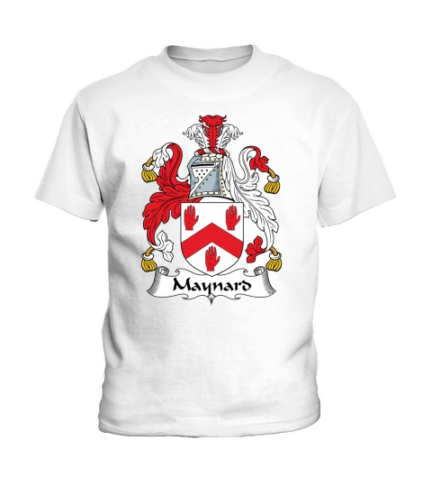 Maynard Coat of Arms Irish Family Crests Kids T-Shirt