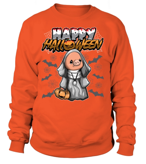 Happy Halloween Disguised Pig Piglet Women's Sweatshirt