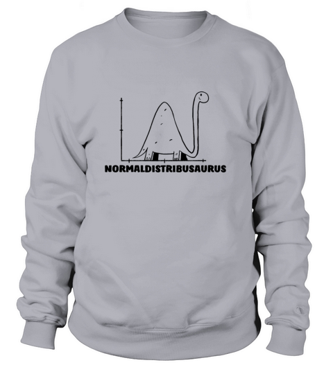 Normaldistribusaurus Normal Distribution II Gift Women's Sweatshirt