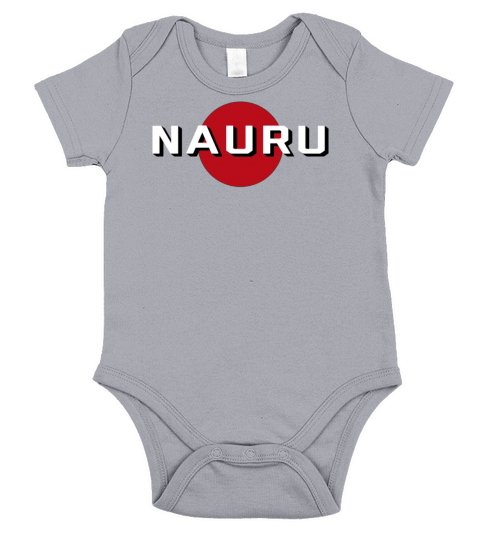 Nauru Gift Idea For Men And Women Short Sleeve Baby One-Piece