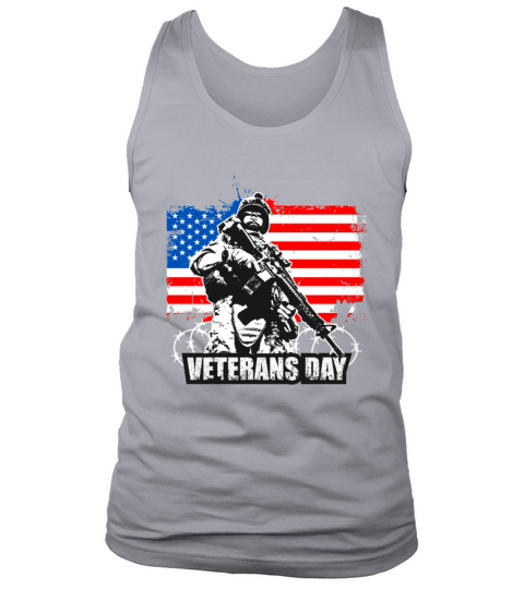 VETERANS DAY KNEEL FOR THE CROSS veteran Day Shirt Men's Tank Top