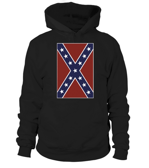 Rebel Flag Hoodie Unisex
