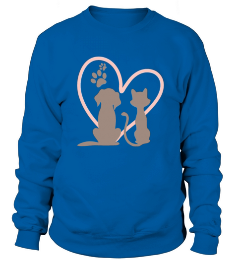Dog And Cat Women's Sweatshirt