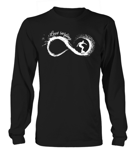 Love Surfing Infinity Shirt Women's Long Sleeve
