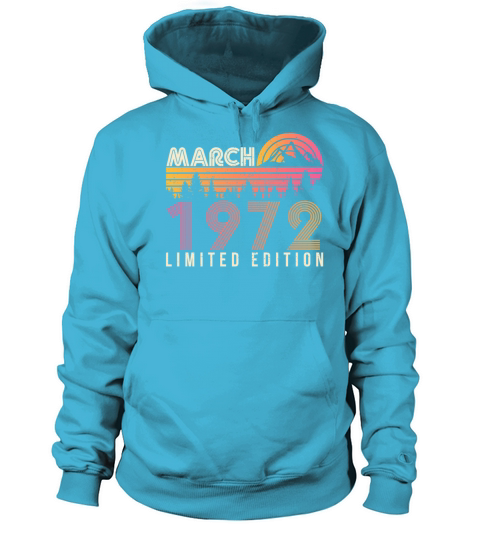 1972 March Vintage Limited Women's Hoodie