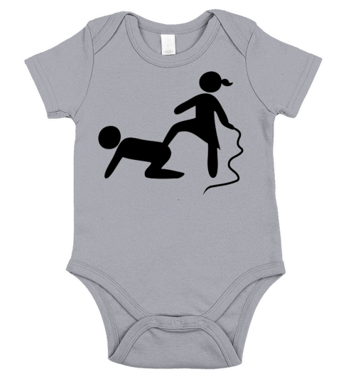 slave and mistress Short Sleeve Baby One-Piece
