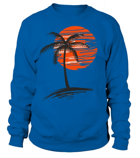 Palm tree Women's Sweatshirt