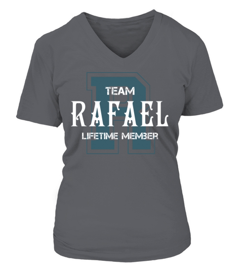 RAFAEL Shirts - Team RAFAEL Lifetime Member Name Shirts V-neck T-Shirt Woman