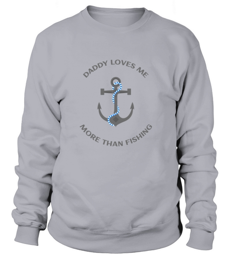 sweet papa child design fisherman anchor papa Women's Sweatshirt