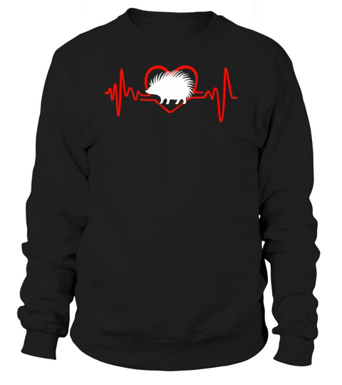 I Love Hedgehogs Heartbeat Women's Sweatshirt