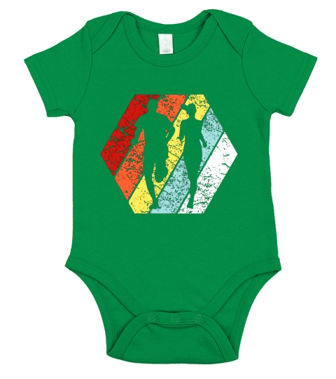 Funny Retro Vintage Running 80s Style - Ladies Flowy Tank Short Sleeve Baby One-Piece