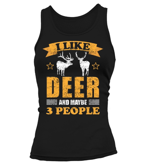 Deer Forest Animal Lovers Quote Gift Tank top Woman