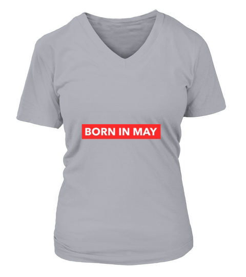 Born in May Women's V-Neck T-shirt