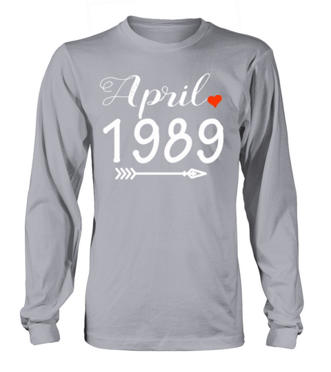 Arrow Heart April 1989 Women's Long Sleeve