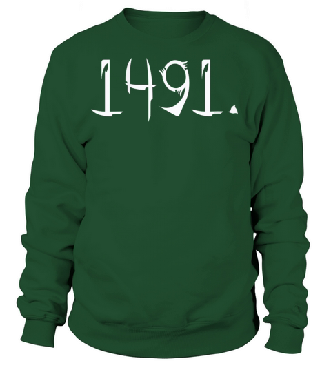 1491 Pre Columbus Indigenous People Day Native Ame Women's Sweatshirt