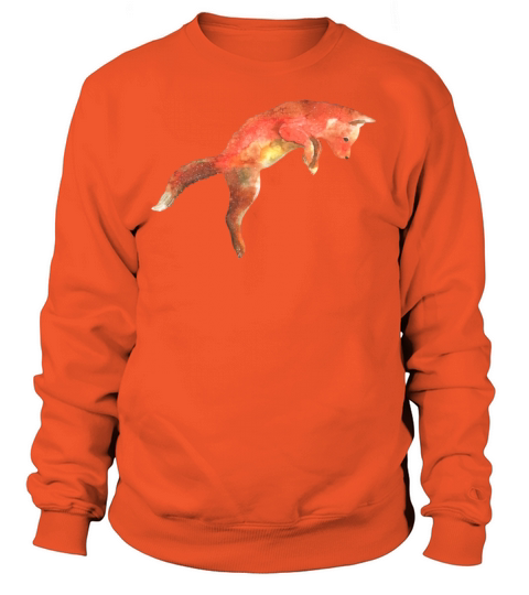 Cute and Curious Fox Animal Shirt Women's Sweatshirt