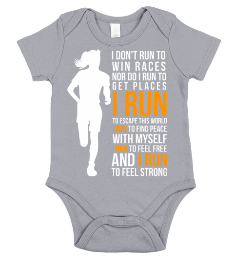 Run Short Sleeve Baby One-Piece