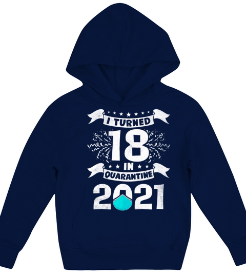18th Birthday Gift Vintage 2003 18 Years Kids Hoodie