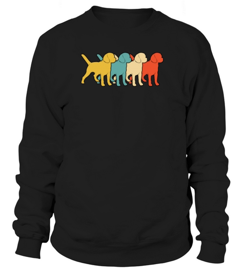 Vintage Retro Pop Art Beagle Dog Gift Idea Women's Sweatshirt
