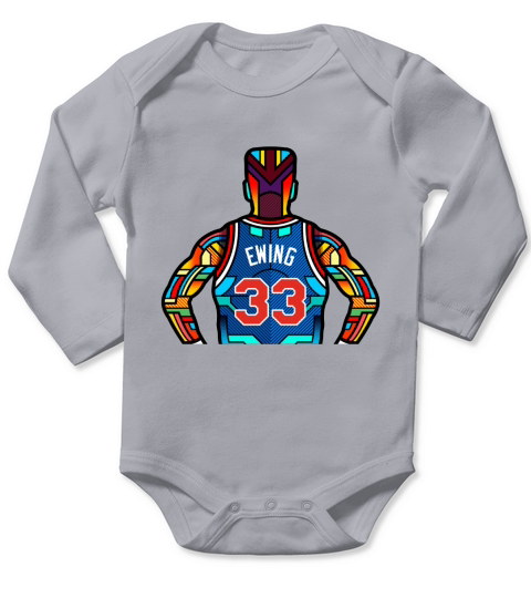 Patrick Ewing Long Sleeve Baby One-Piece