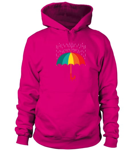 Umbrella rain colorful Women's Hoodie