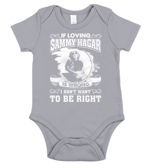 Sammy Hagar Hoodie Shirt For Fans Short Sleeve Baby One-Piece