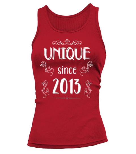 Unique since 2013 birthday girl Women's Tank Top
