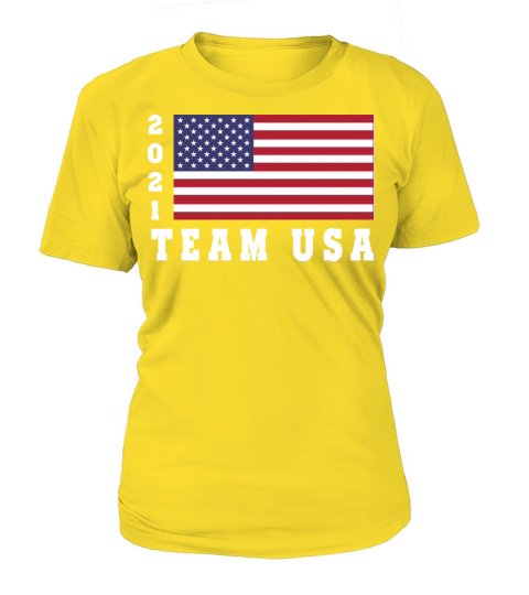 Team USA 2021 Flag Summer Olympics Games Women's T-Shirt