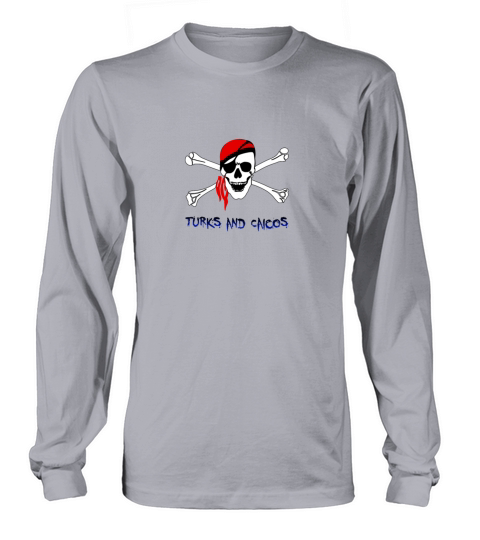 pirate - turks and caicos Women's Long Sleeve