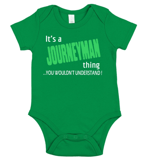 Journeyman Thing - Im Journeyman - TeeForJourneyman Short Sleeve Baby One-Piece