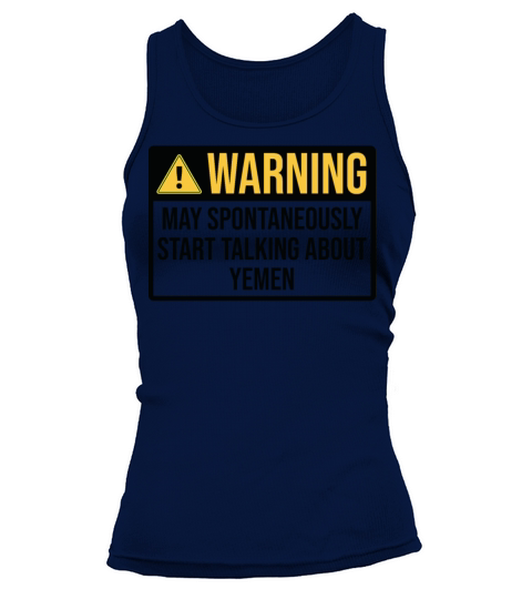 Yemen Funny Warning For Yemeni Family Tank top Woman
