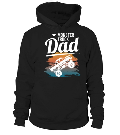 Monster Truck Dad Driver Off-road Vehicle Gift Men's Hoodie