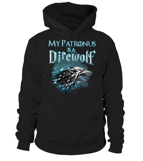 My Patronus Is A Direwolf T Shirt Hoodie Unisex