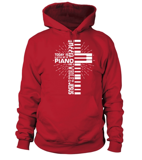 Jesus Keyboard Piano Player Gift Women's Hoodie