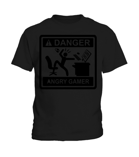 Angry Gamer PC - Game Over Kids T-Shirt