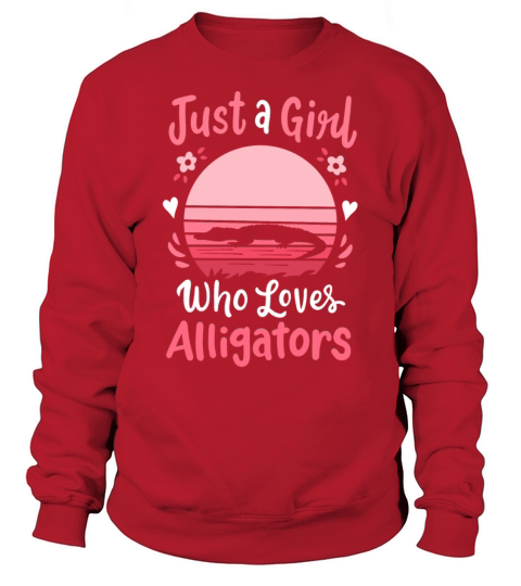 Alligator Crocodile Alligator Lover Retro Women's Sweatshirt