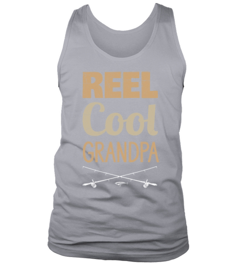 Reel Cool Grandpa Fishing Fisher Men's Tank Top