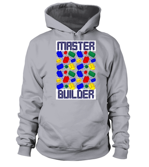 Funny Master Builder Funny Building Blocks Kids Women's Hoodie