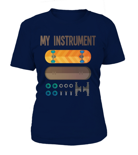 My Instrument Fingerboard Skateboard T-Shirt Woman