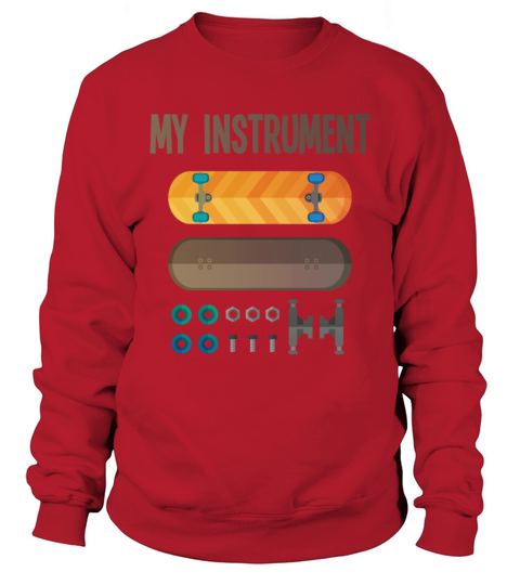 My Instrument Fingerboard Skateboard Sweatshirt Unisex