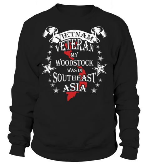 Vietnam veteran T-shirt - My Woodstock was in Asia Women's Sweatshirt