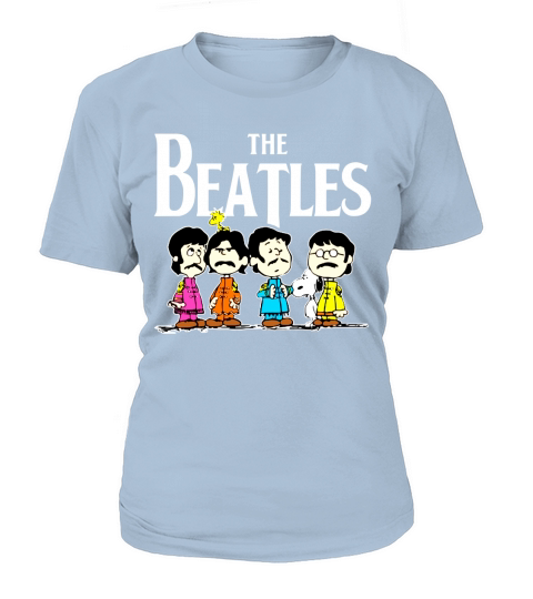 The Beatles and snoopy T-Shirt Woman