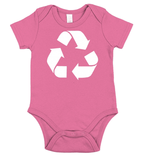 Recycling Short Sleeve Baby One-Piece
