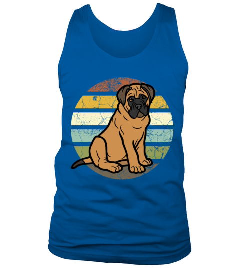 vintage bullmastiff dog lovers Men's Tank Top
