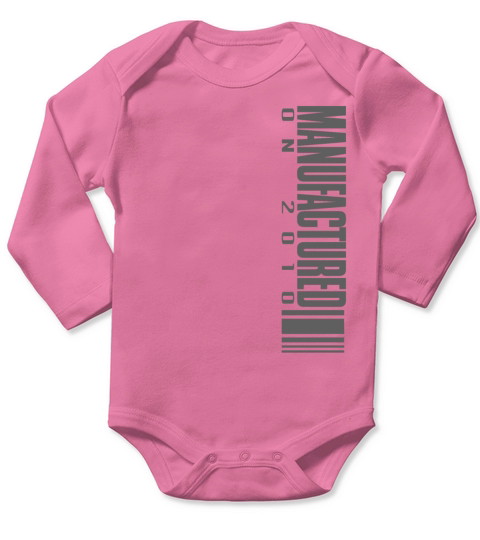 Manufactured On 2010 Long Sleeve Baby One-Piece