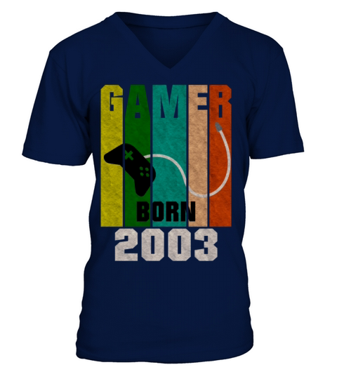 Gamer Born In 2003 Men's V-Neck T-shirt