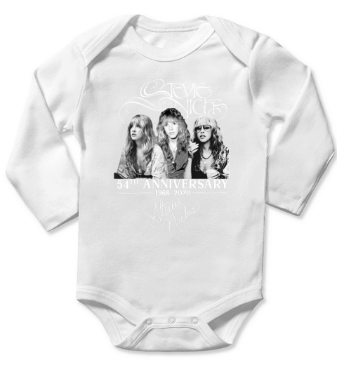 Stevie Nicks 54th anniversary 1966 – 2020 signatures shirtn Long Sleeve Baby One-Piece