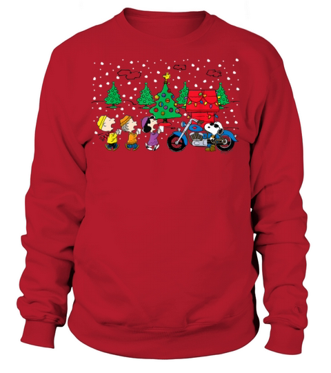Peanuts Snoopy Holiday Cool Caroling Men's Sweatshirt
