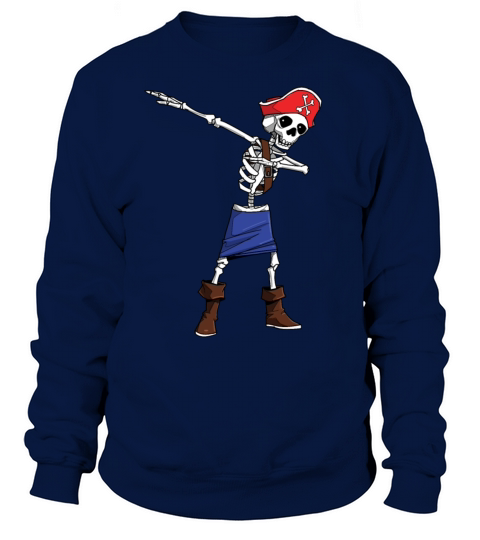 Halloween Pirate Dabbing Skeleton Gift Dab print Women's Sweatshirt